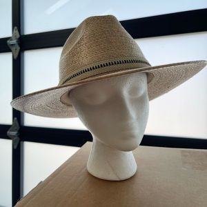 ASN 100% Straw Handmade Hat Anthropologie Free People Rancher Summer